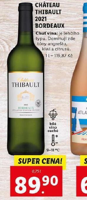 Lidl Chateau thibault nabídka