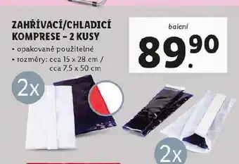 Lidl Zahřívací komprese nabídka