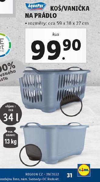 Lidl Koš na prádlo nabídka