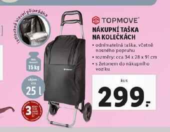 Lidl Nákupní taška na kolečkách nabídka
