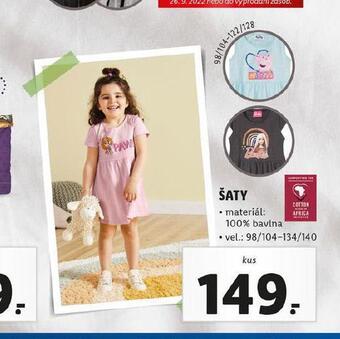 Lidl Šaty nabídka