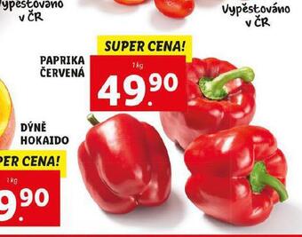 Lidl Paprika červená nabídka