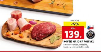 Lidl Hovězí maso na polévku nabídka