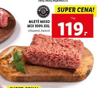 Lidl Mleté maso nabídka
