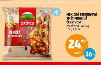Penny Market Mexická zeleninová směs mrazivá čerstvost, 450 g nabídka