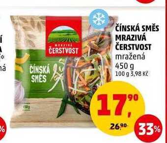 Penny Market Čínská směs mrazivá čerstvost, 450 g nabídka