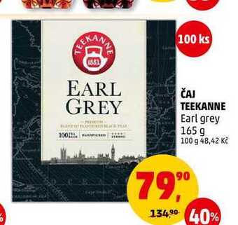 Penny Market Teekanne earl grey, 165 g nabídka