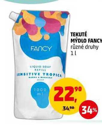 Penny Market Tekuté mýdlo fancy, 1 l nabídka
