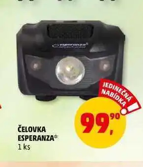 Čelovka esperanza, 1 ks