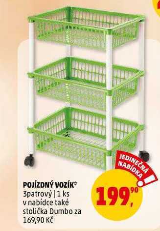 Pojízdný vozík, 1 ks
