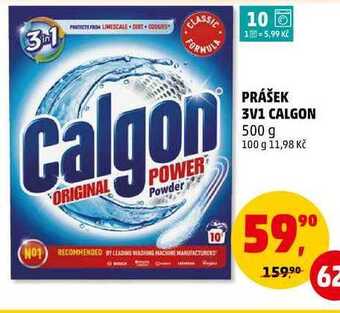 Prášek 3v1 calgon, 500 g