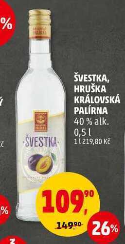 Penny Market Švestka královská palírna, 0,5 l nabídka
