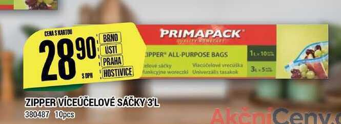 Tamda Foods Zipper víceúčelové sáčky 3'l nabídka