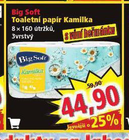 Norma Big soft toaletní papír nabídka