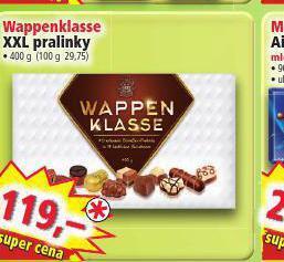 Norma Wappenklasse pralinky nabídka