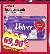 Norma Velvet toaletní papír nabídka