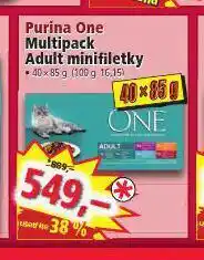 Norma Purina one adult minifiletky nabídka