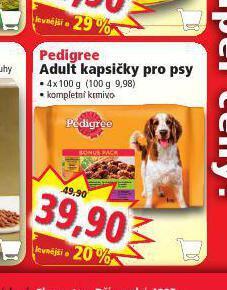 Norma Pedigree kapsičky pro psy nabídka