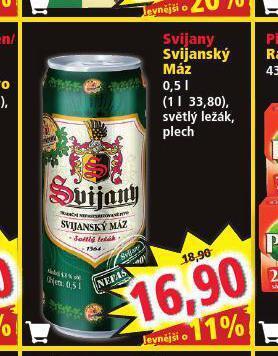 Norma Pivo svijanský máz nabídka