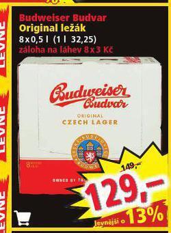 Norma Pivo budweiser budvar nabídka
