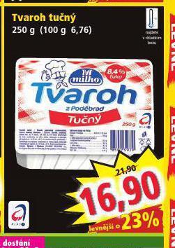 Norma Tvaroh tučný nabídka