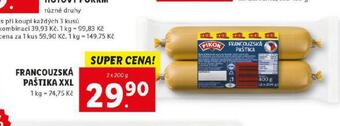 Lidl Francouzská paštika xxl nabídka