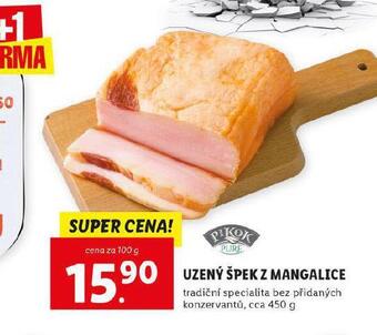 Uzený špek z mangalice