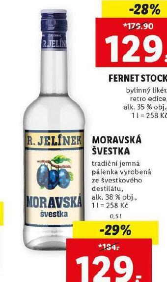 Lidl Moravská švestka nabídka