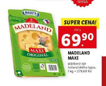 Lidl Madeland maxi nabídka