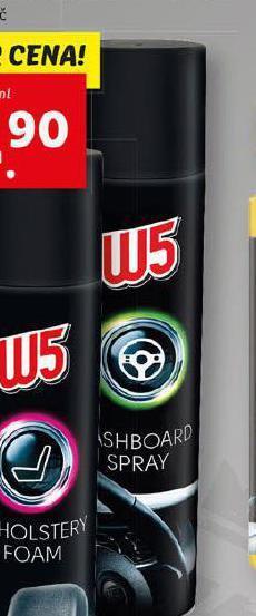 Lidl W5 sprej na přístrojovou desku nabídka