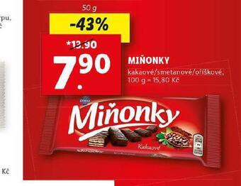 Lidl Miňonky nabídka