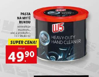 Lidl W5 pasta na mytí rukou nabídka