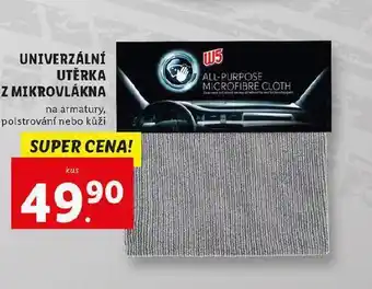 Lidl W5 univerzální utěrka z mikrovlákna nabídka
