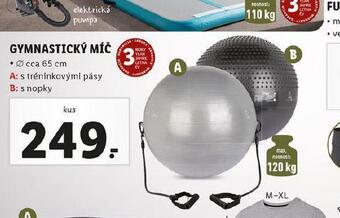 Lidl Gymnastický míč nabídka