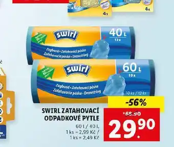 Swirl zatahovací pytle odpadkové