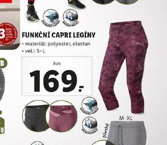 Lidl Funkční capri legíny nabídka
