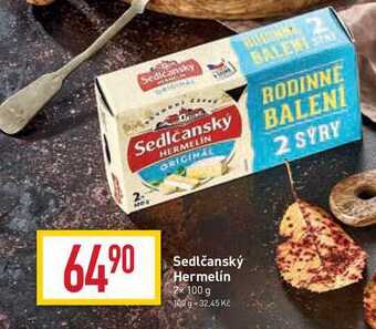 Billa Sedlčanský hermelín 2x 100 g nabídka