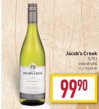 Billa Jacob's creek 0,75l nabídka