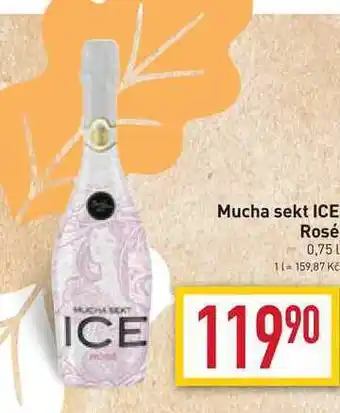 Billa Mucha sekt ice rosé 0,75 l nabídka
