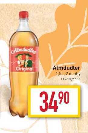 Billa Almdudler 1,5l nabídka