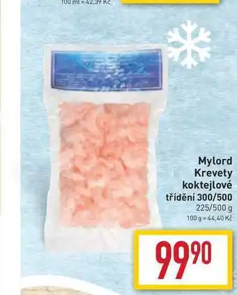 Billa Mylord krevety koktejlové třídění 300/500 225/500 g nabídka