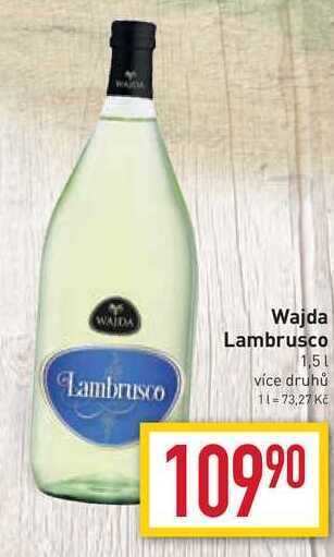 Billa Wajda lambrusco 1,5l nabídka