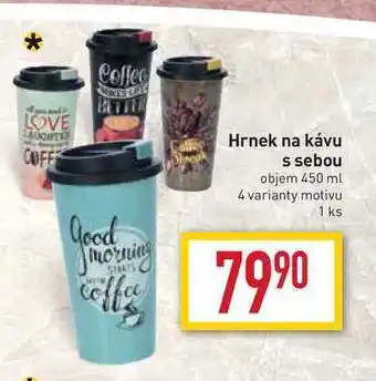 Billa Hrnek na kávu s sebou objem 450 ml nabídka