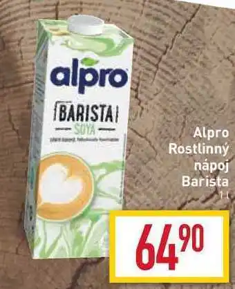 Billa Alpro rostlinný nápoj barista 1l nabídka