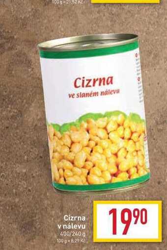 Billa Cizrna v nálevu 400/240 g nabídka