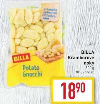 Billa Billa bramborové noky 500 g nabídka