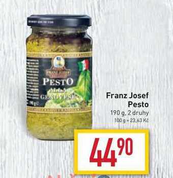 Billa Franz josef pesto 190 g nabídka