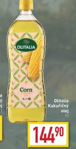 Billa Olitalia kukuřičný olej 1l nabídka
