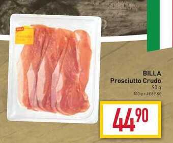 Billa Billa prosciutto crudo 90 g nabídka