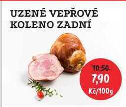 RABBIT řeznictví Uzené vepřové koleno zadní, 100 g nabídka